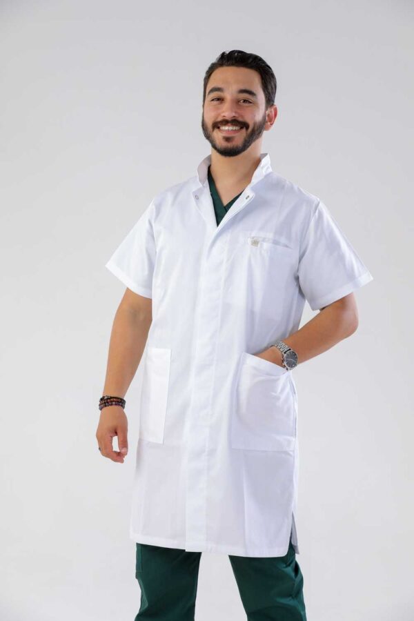 blouse homme anti tanche demi manche