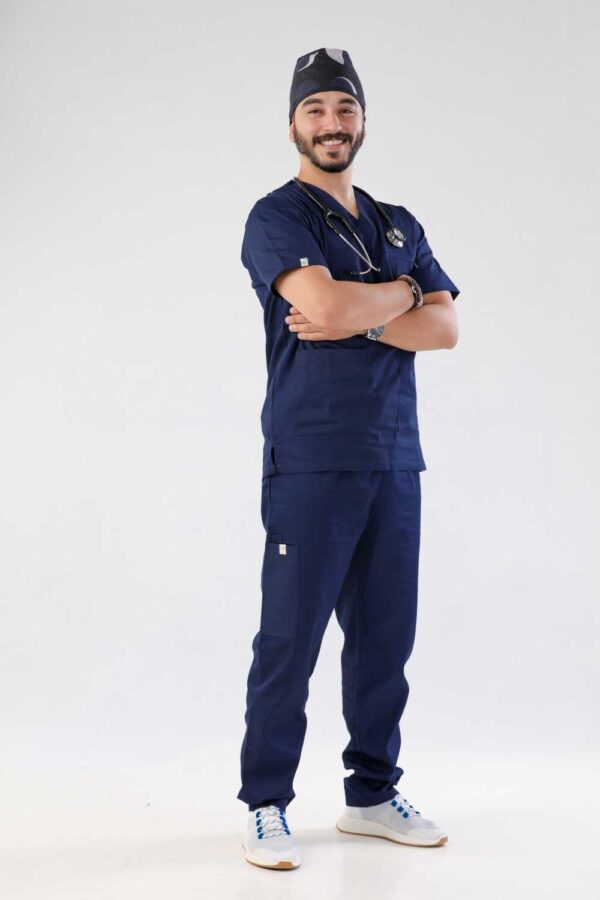 Pyjama Bleu Marine – Image 2
