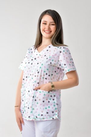 Pyjama Imprimé cœur