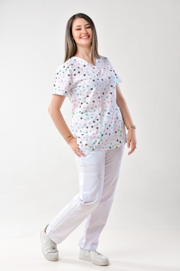 Pyjama Imprimé cœur – Image 3