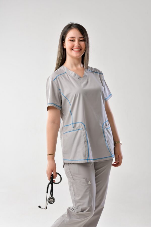 Pyjama Gris Clair – Image 3