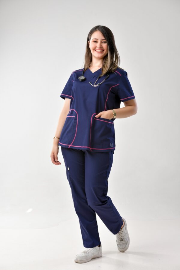 Pyjama Bleu Marine – Image 3