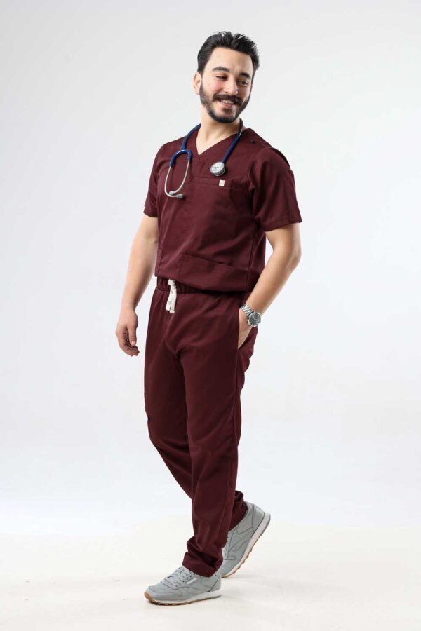 Pyjama Bordeau – Image 2
